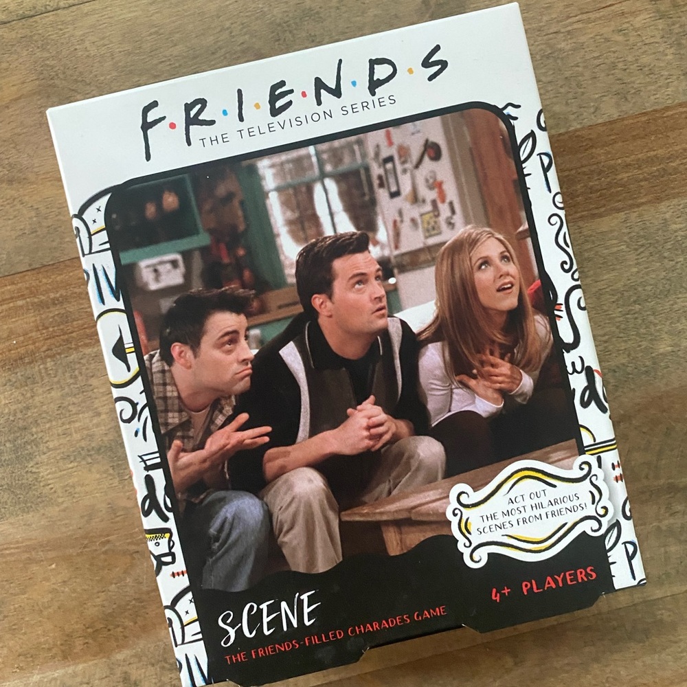 Friends charades game